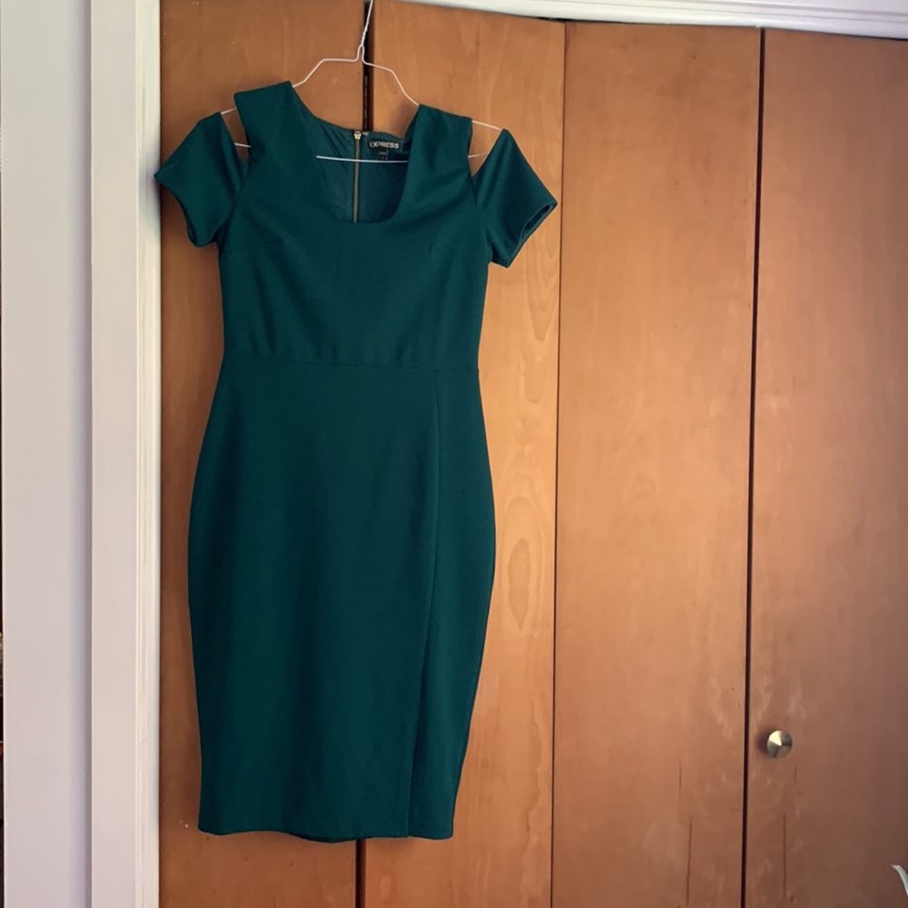 Express dress | emerald green size 8